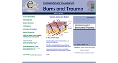 Desktop Screenshot of ijbt.org